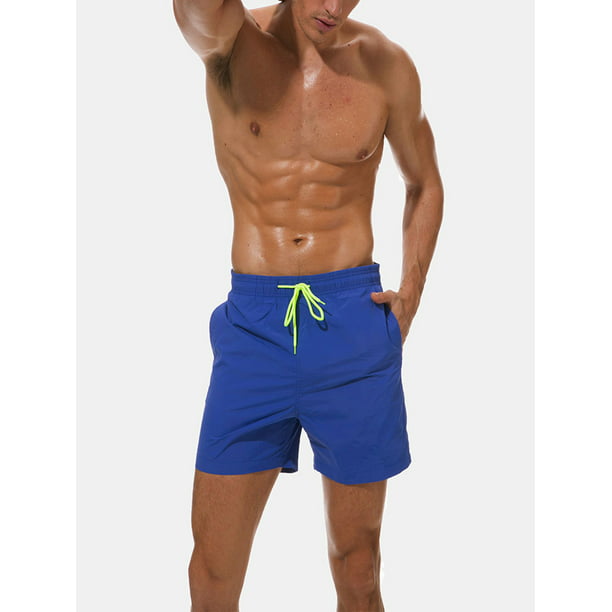 Sunshine Watercolor Paint Mens Beach Shorts Elastic Waist Pockets Lightweight Swimming Board Short Quick Dry Short Trunks 